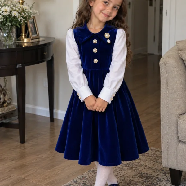 👑✨ فستان ڤيلورا المخملي – VELORA Velvet Dress